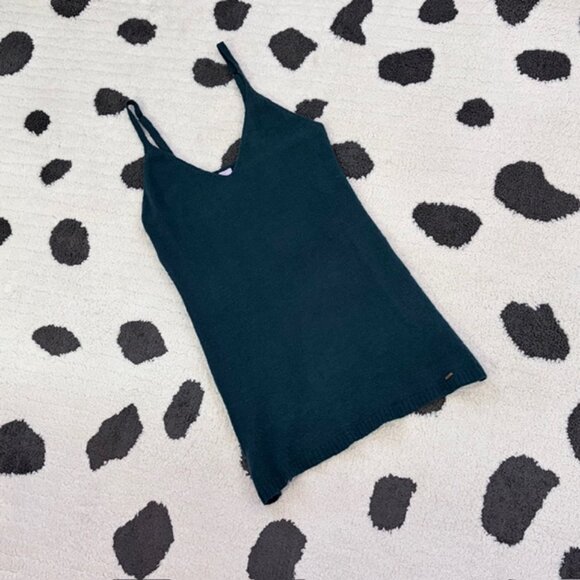 NWT Savage x Fenty Womens Large Fluff It Up Slip Fuzzy Sweater Nightie Dress - Picture 2 of 12